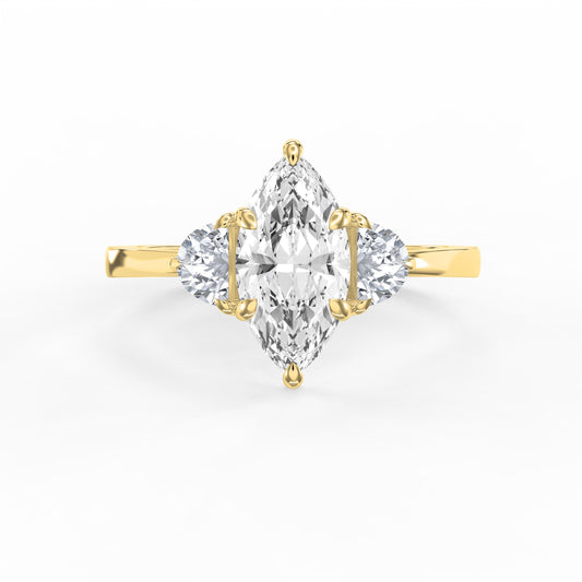 Noble Élan Marquise Ring