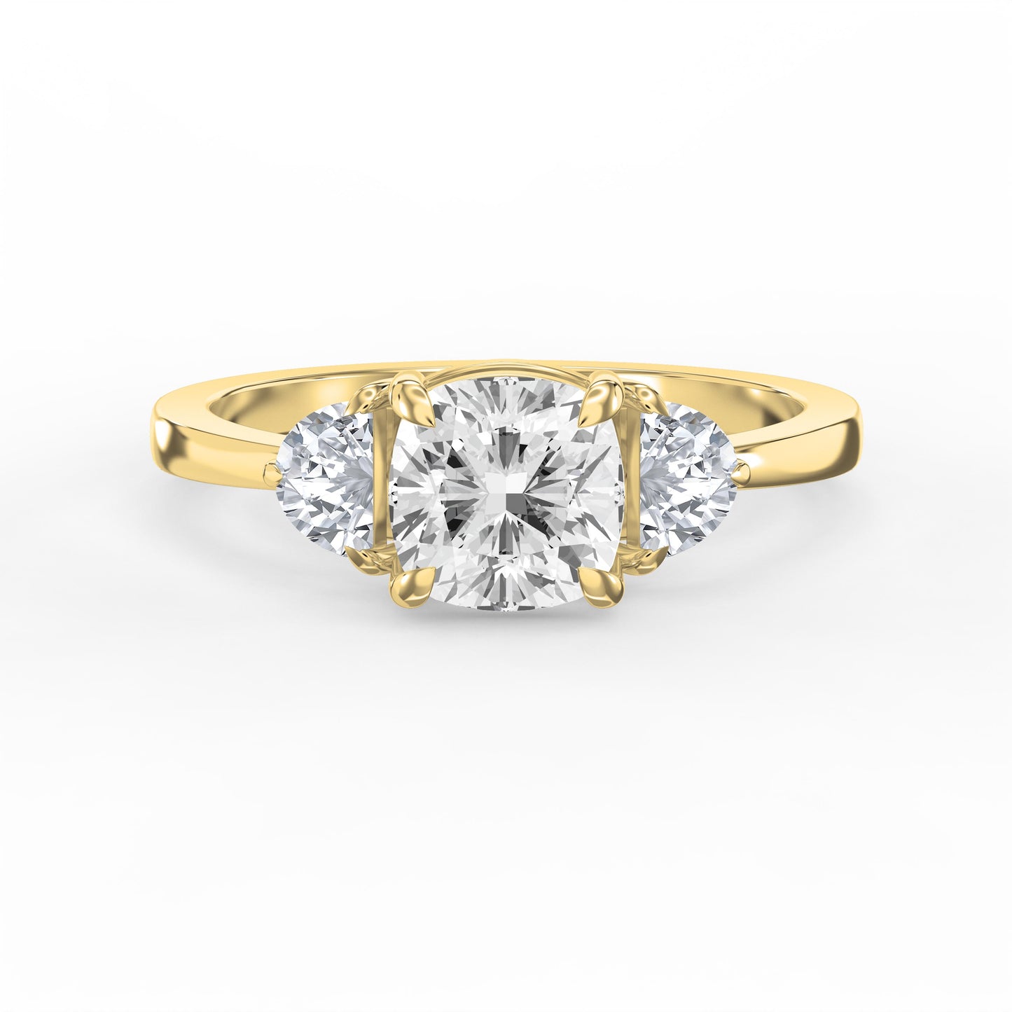 Velvet Embrace Cushion Ring