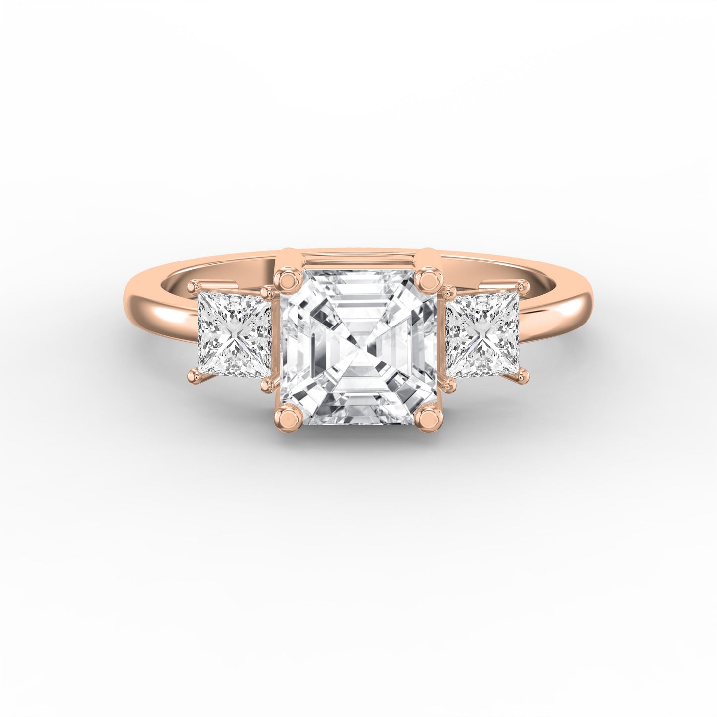 The Heirloom Trinity Ascher Ring
