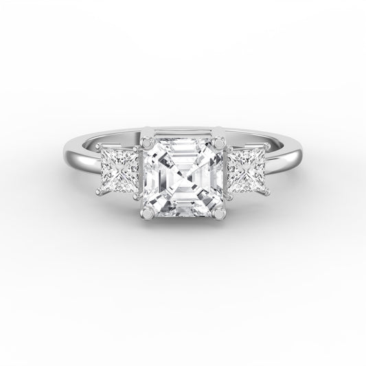 The Heirloom Trinity Ascher Ring