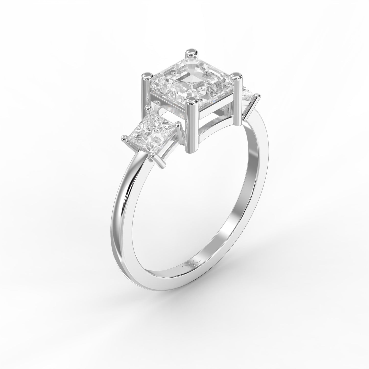 The Heirloom Trinity Ascher Ring