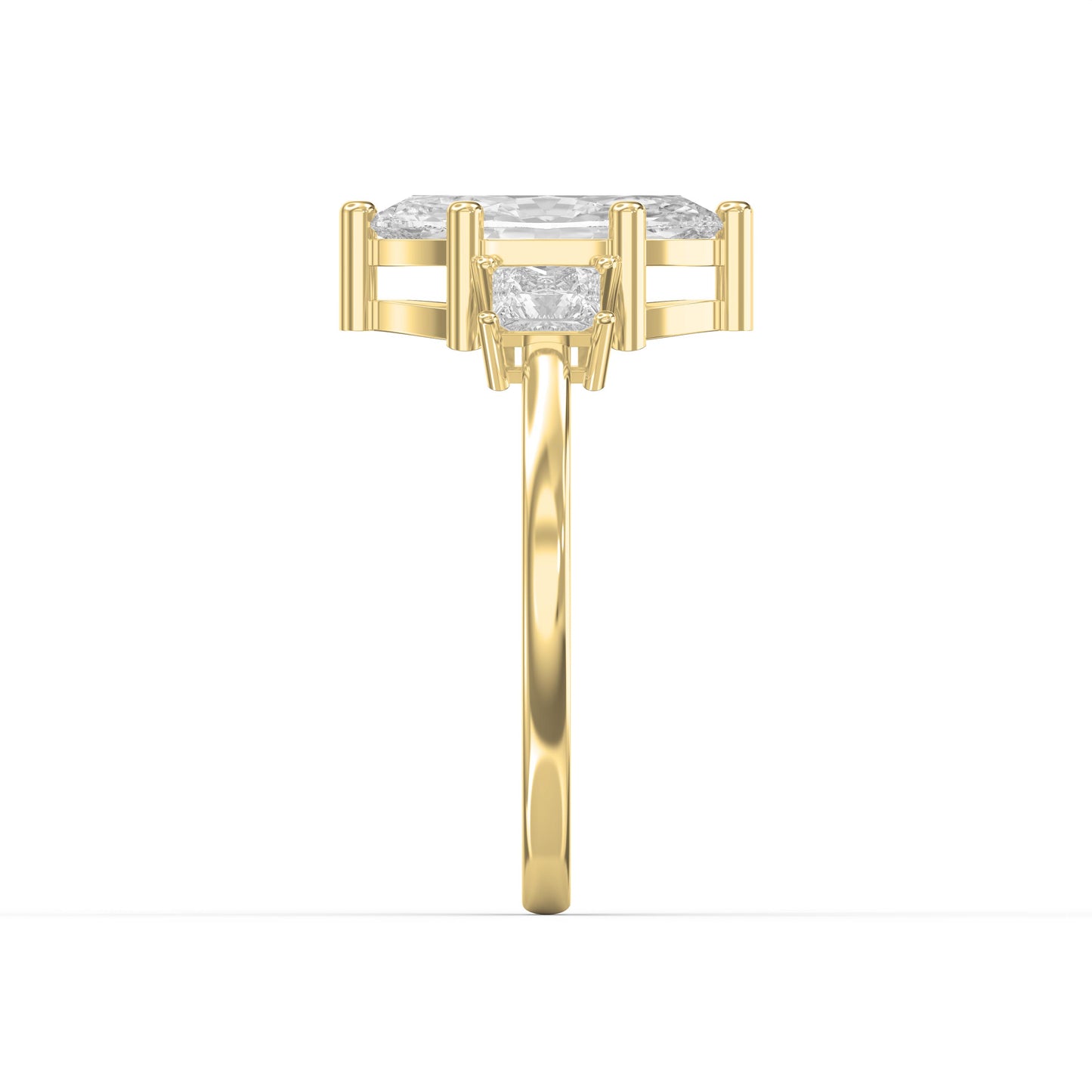 The Prism Three-Stone Marquise