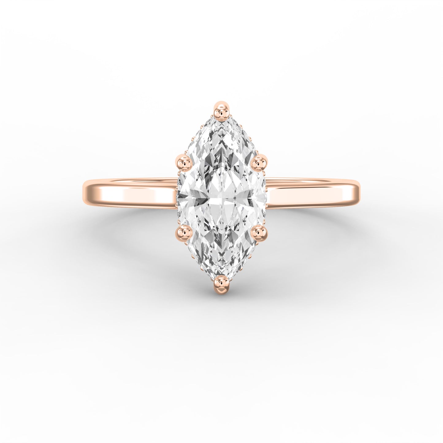 Noble Flow Marquise Ring