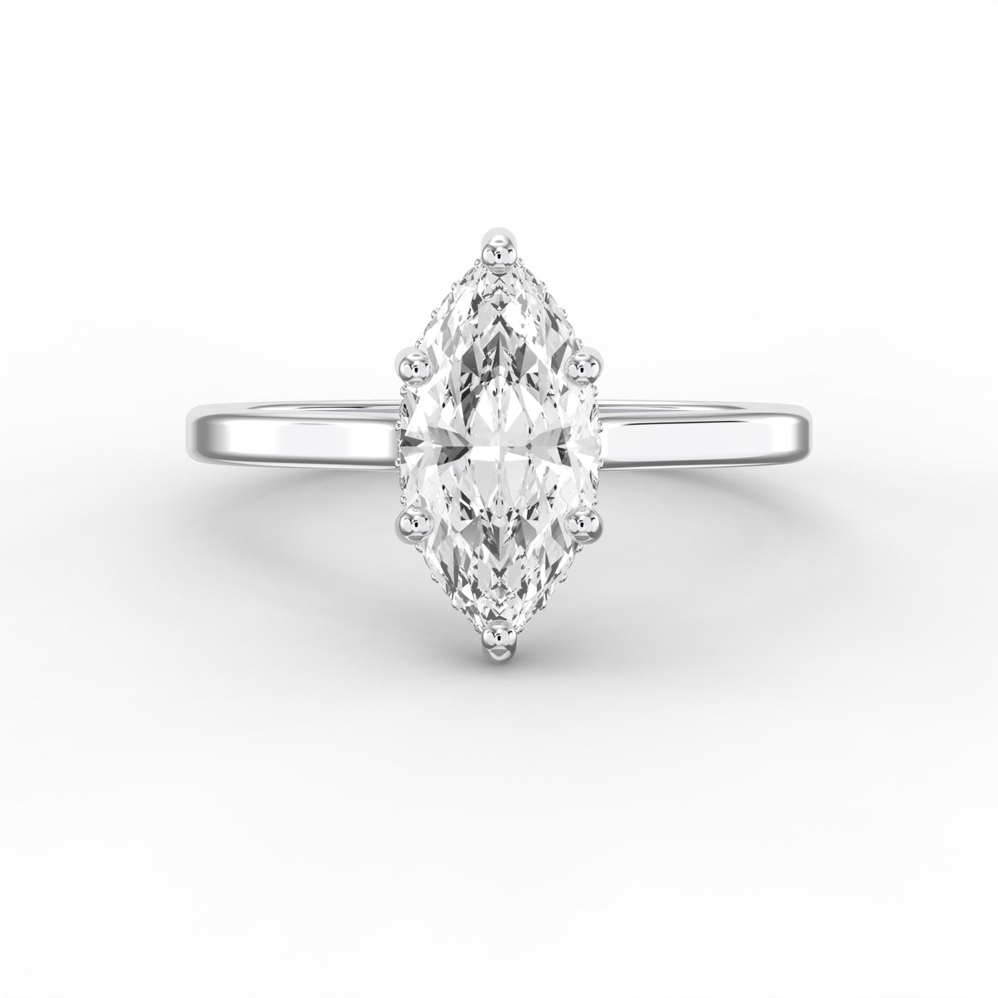 Noble Flow Marquise Ring