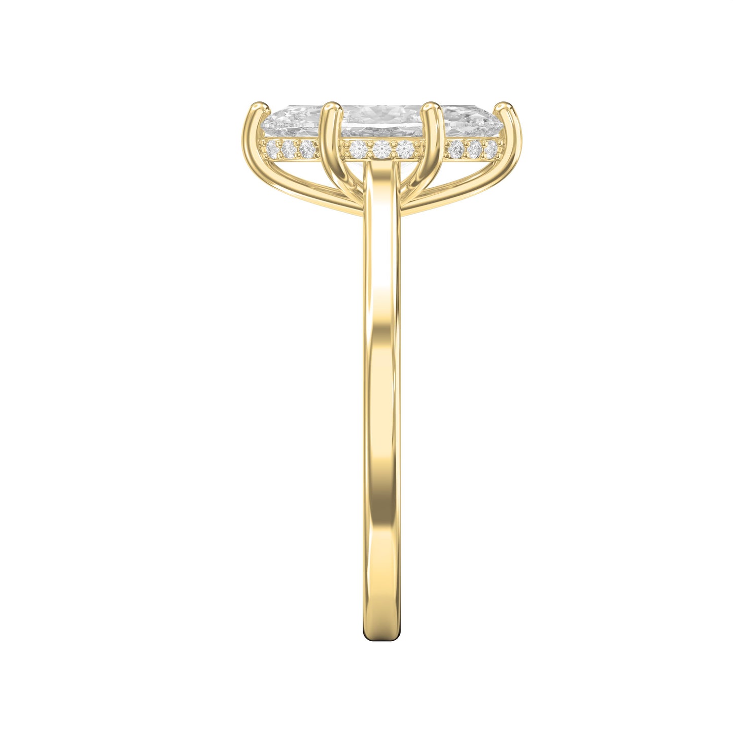 Noble Flow Marquise Ring