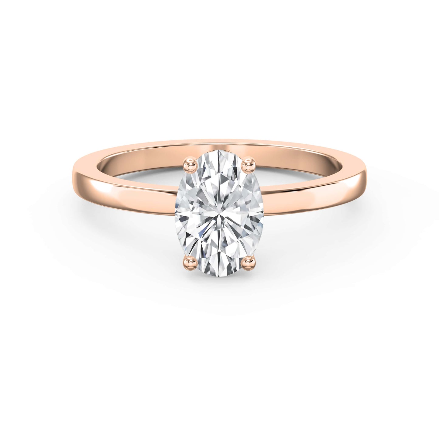 Vellore Aura Oval Hidden Halo Ring