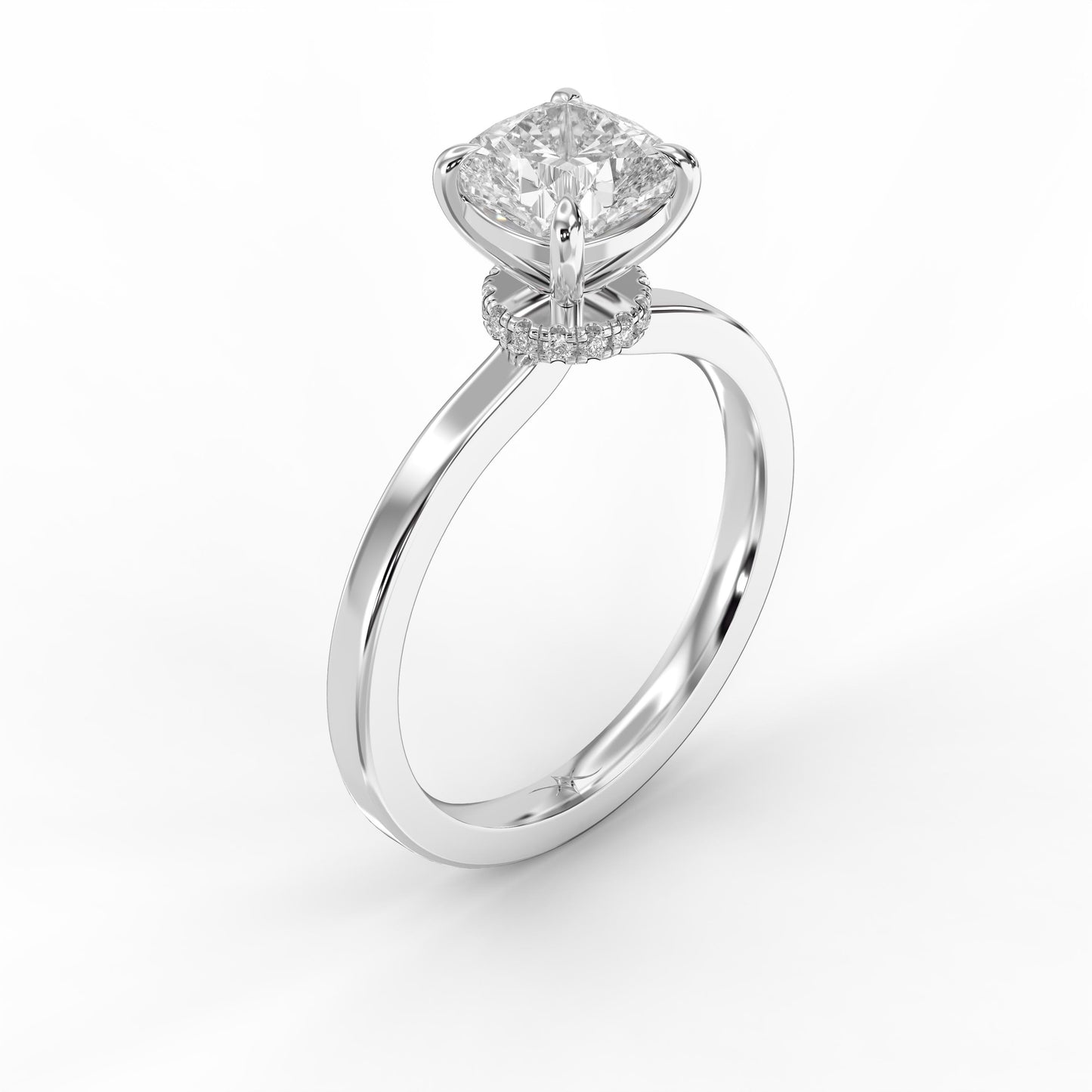 Velvet Aura Cushion Ring