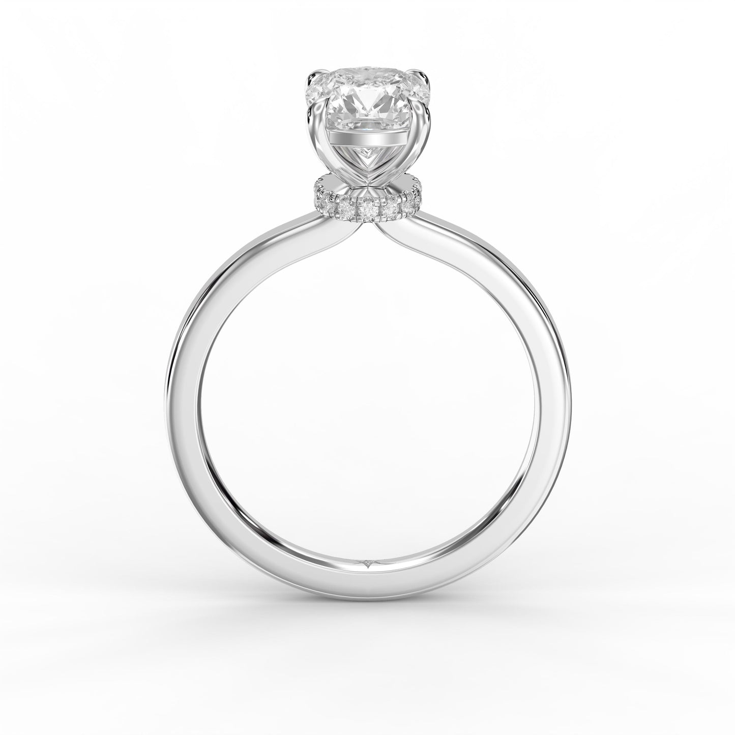 Velvet Aura Cushion Ring