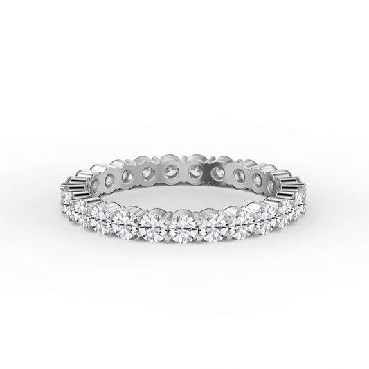 Round Brilliant Cut Diamond Matching Band