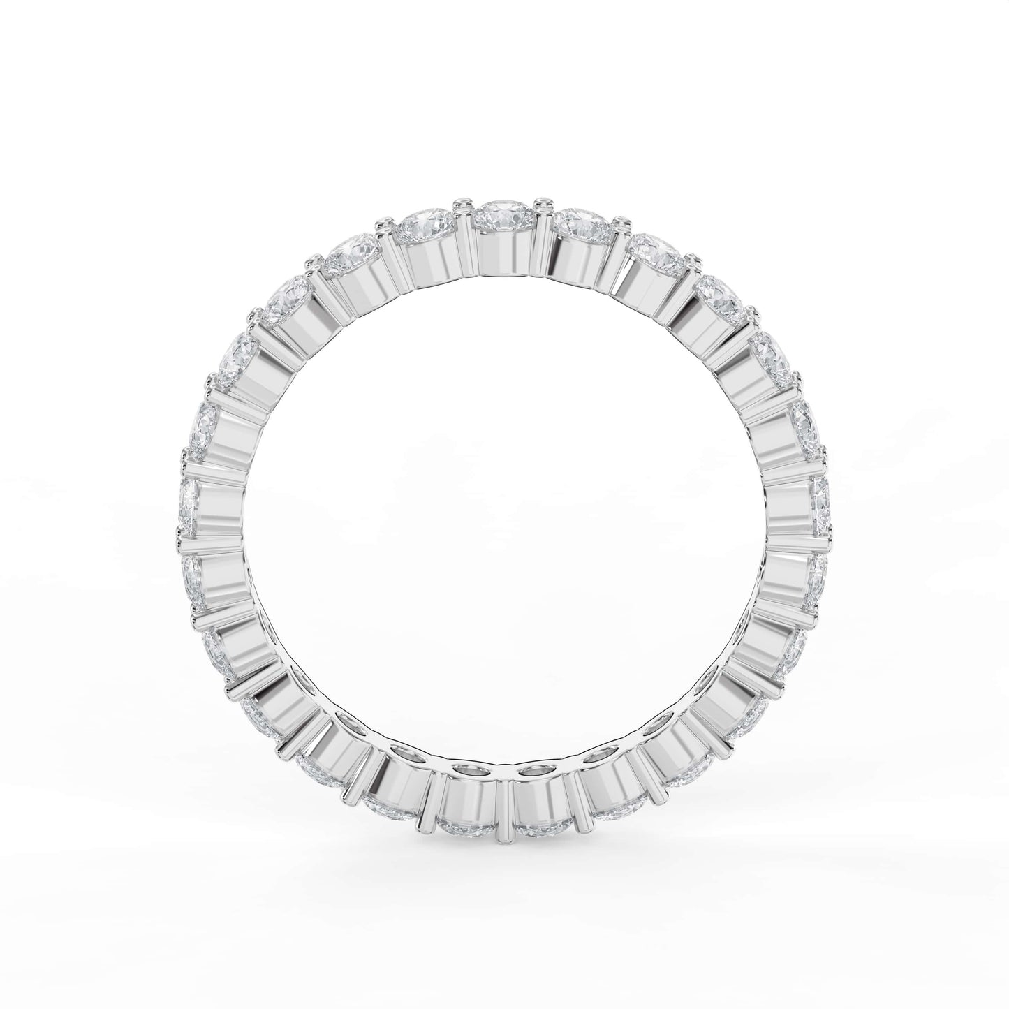 Round Brilliant Cut Diamond Matching Band