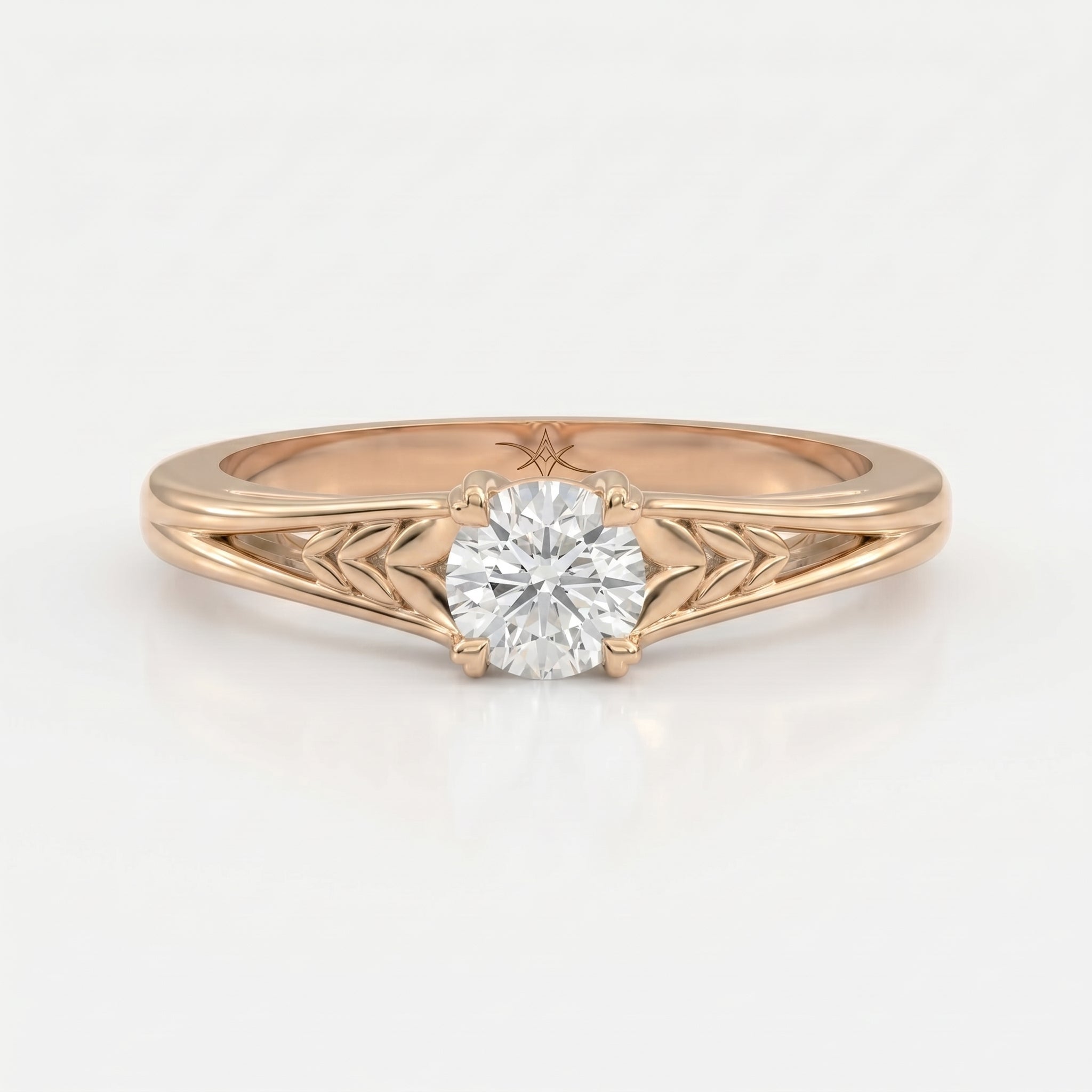 Enchanted Solitaire Design Vintage Ring