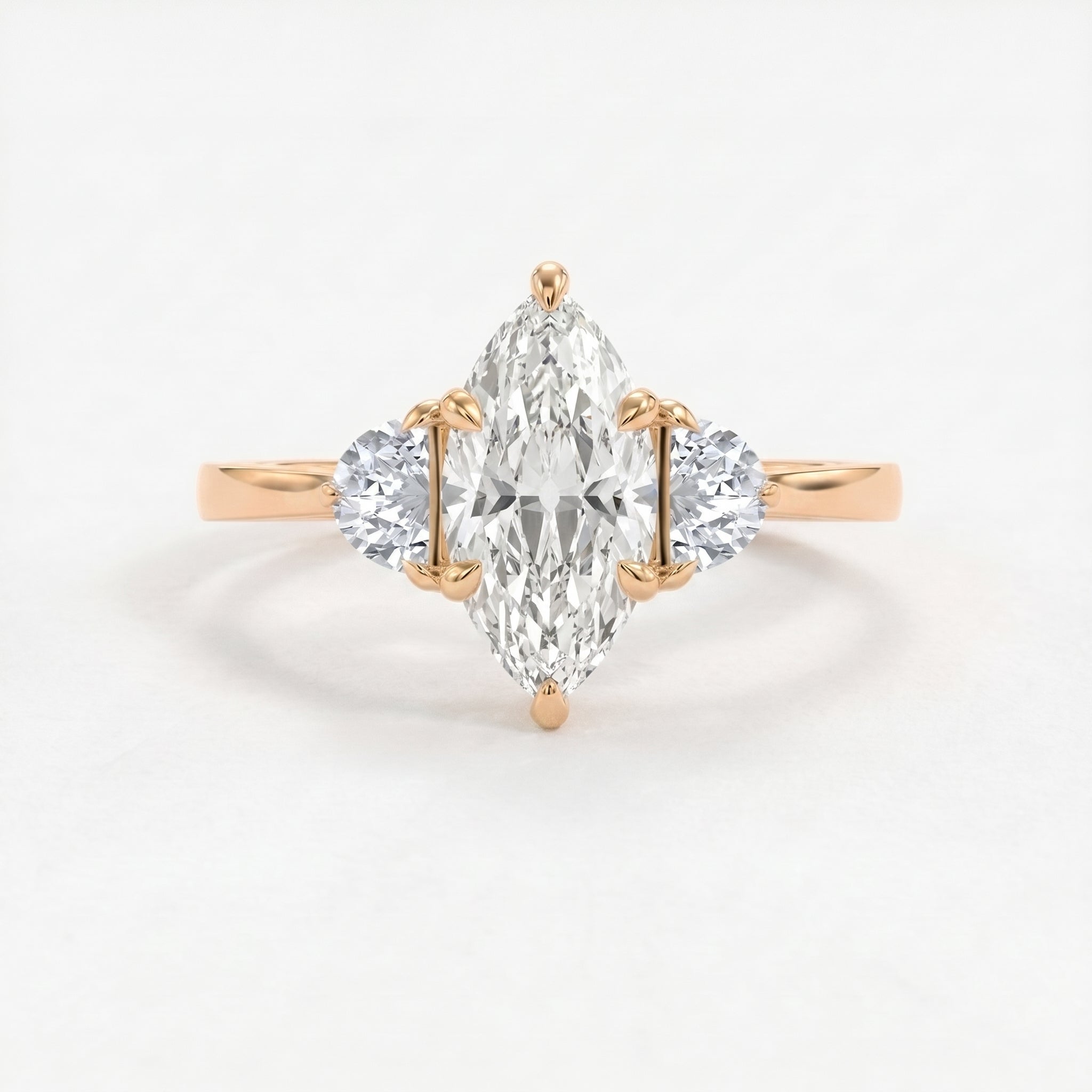 Noble Élan Marquise Ring