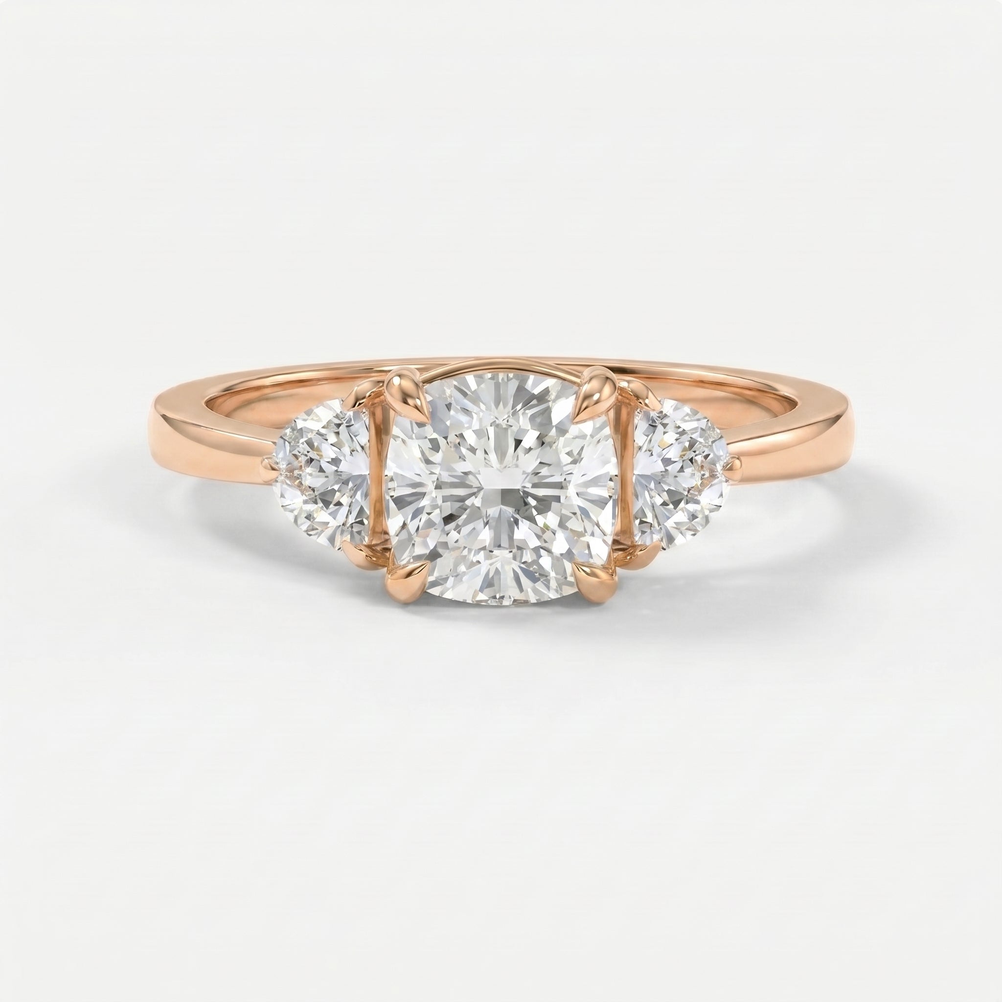 Velvet Embrace Cushion Ring