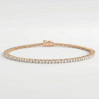 Timeless Round Brilliant Tennis Bracelets