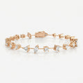 Luxury Multi-Shape Diamond Fashion Bracelet