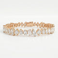 Multi-Shape Diamond Fashion Bracelet
