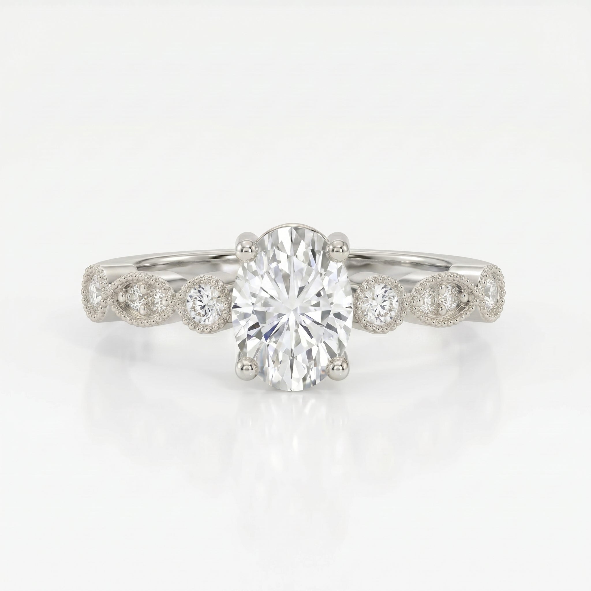 Heritage Lace Oval Ring