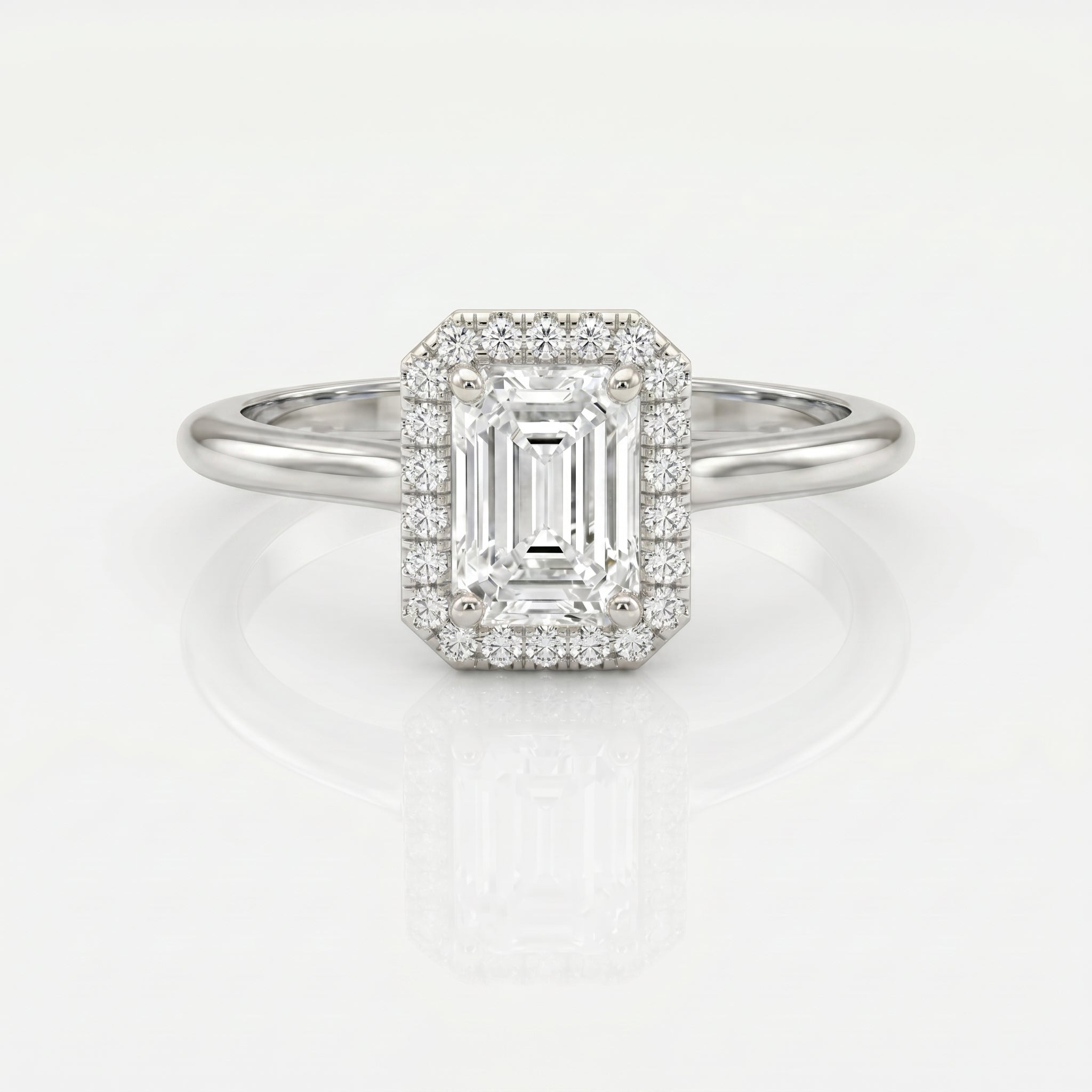 Heritage Frame Emerald Ring