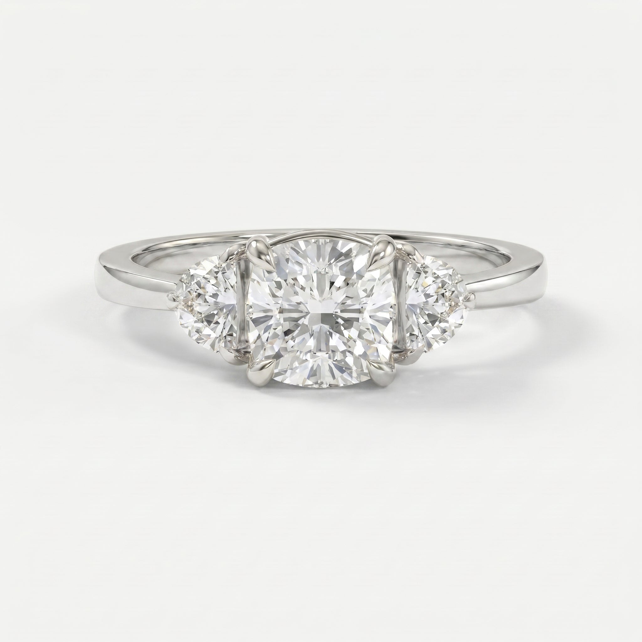 Velvet Embrace Cushion Ring