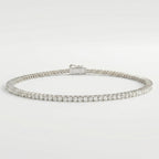 Timeless Round Brilliant Tennis Bracelets