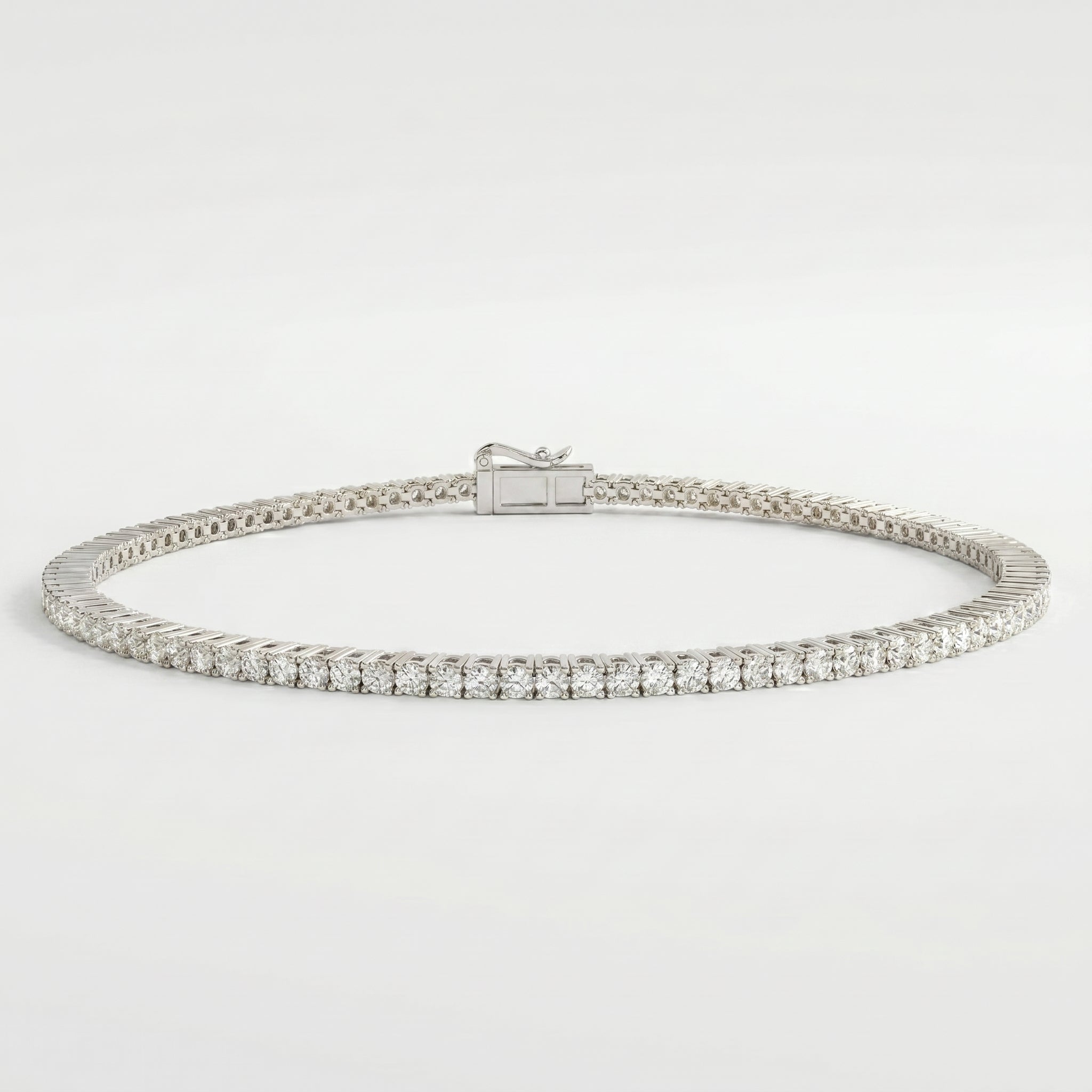 Timeless Round Brilliant Tennis Bracelets