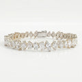 Multi-Shape Diamond Fashion Bracelet