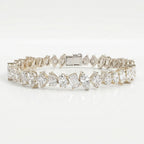 Multi-Shape Diamond Fashion Bracelet