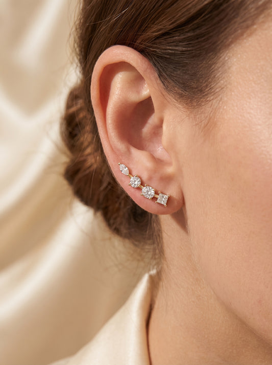 Shooting Star Climber Fashion Earring