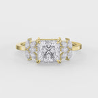 Bloom crest Princess Ring