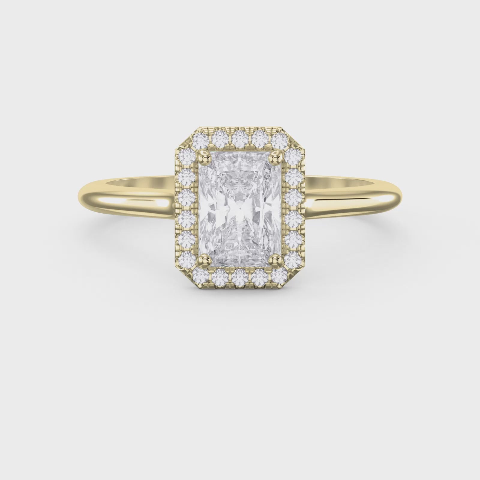 Bright veil Radiant Ring