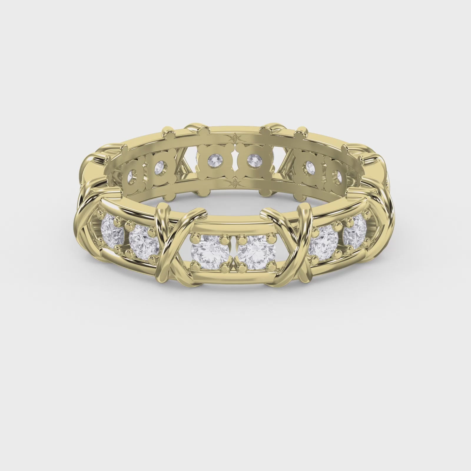 Celtic Trinity Knot Wedding Band