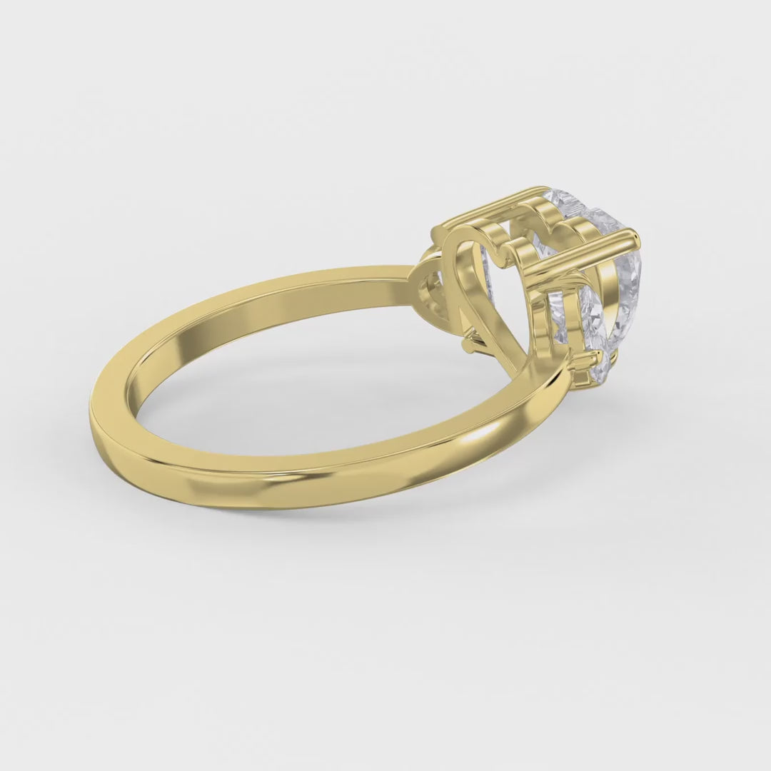True Devotion Heart Ring