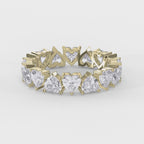 Luxury Heart Shape Diamond Eternity Ring