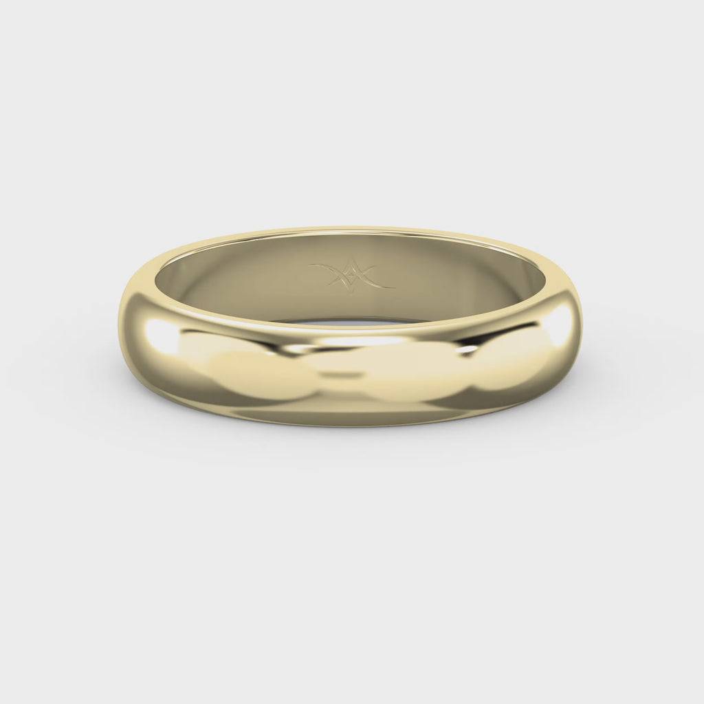 Soulmate Classic Wedding Metal Ring