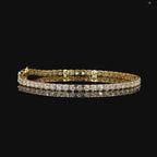 Round Shape Diamond Tennis Bracelet