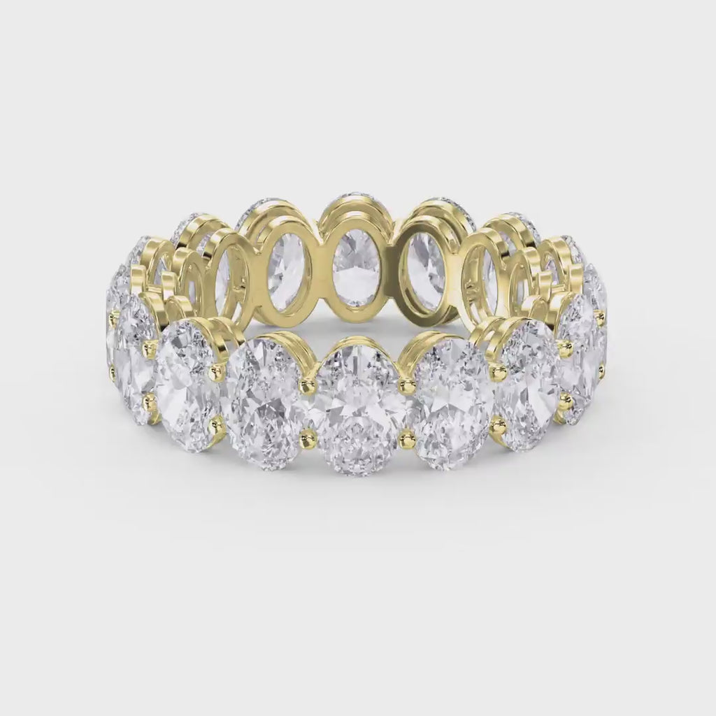 Eternal Romance Oval Diamond Ring