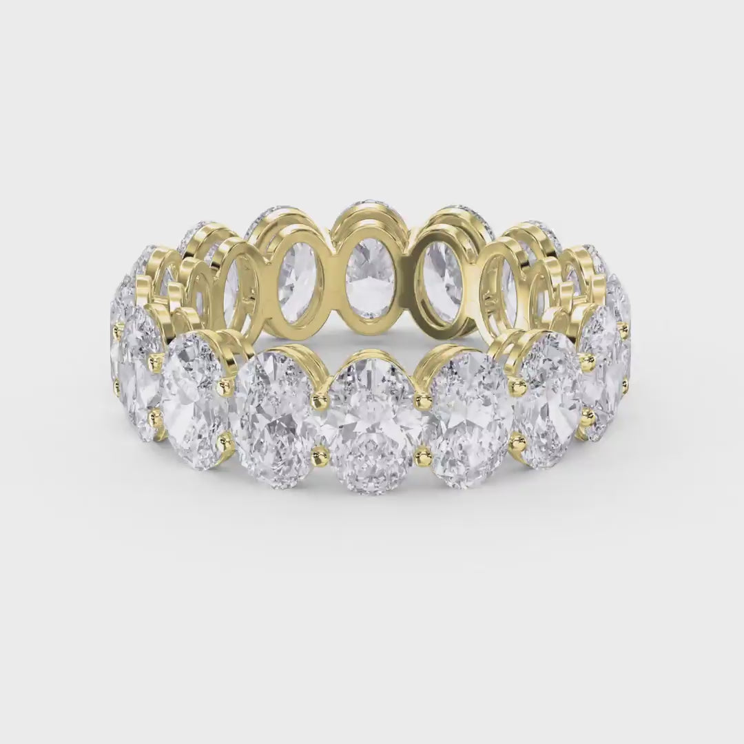 Eternal Romance Oval Diamond Ring