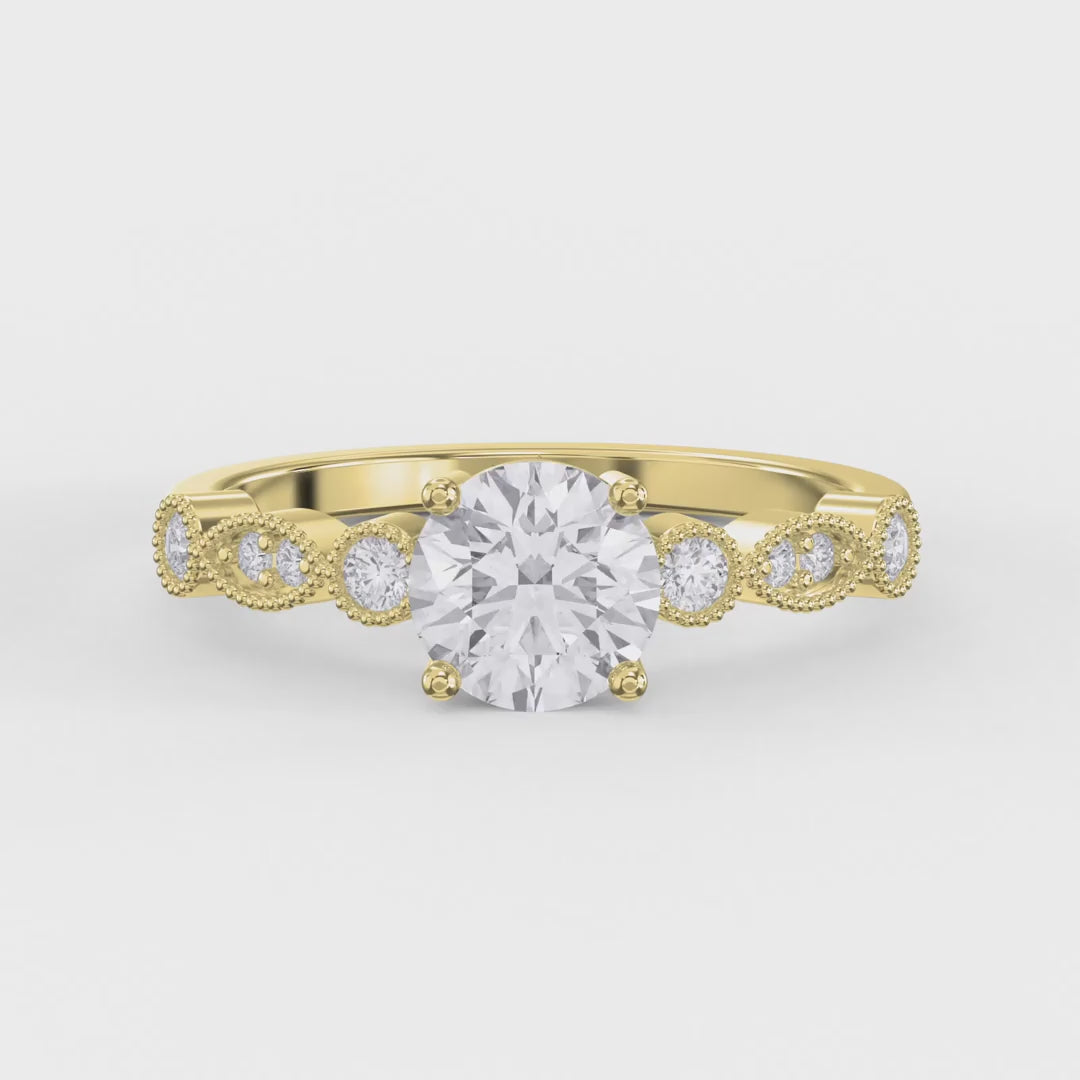 Timeless Filigree Round Ring