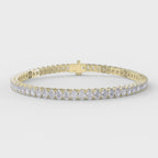 Oval Shape Diamond Tennis Bracelet