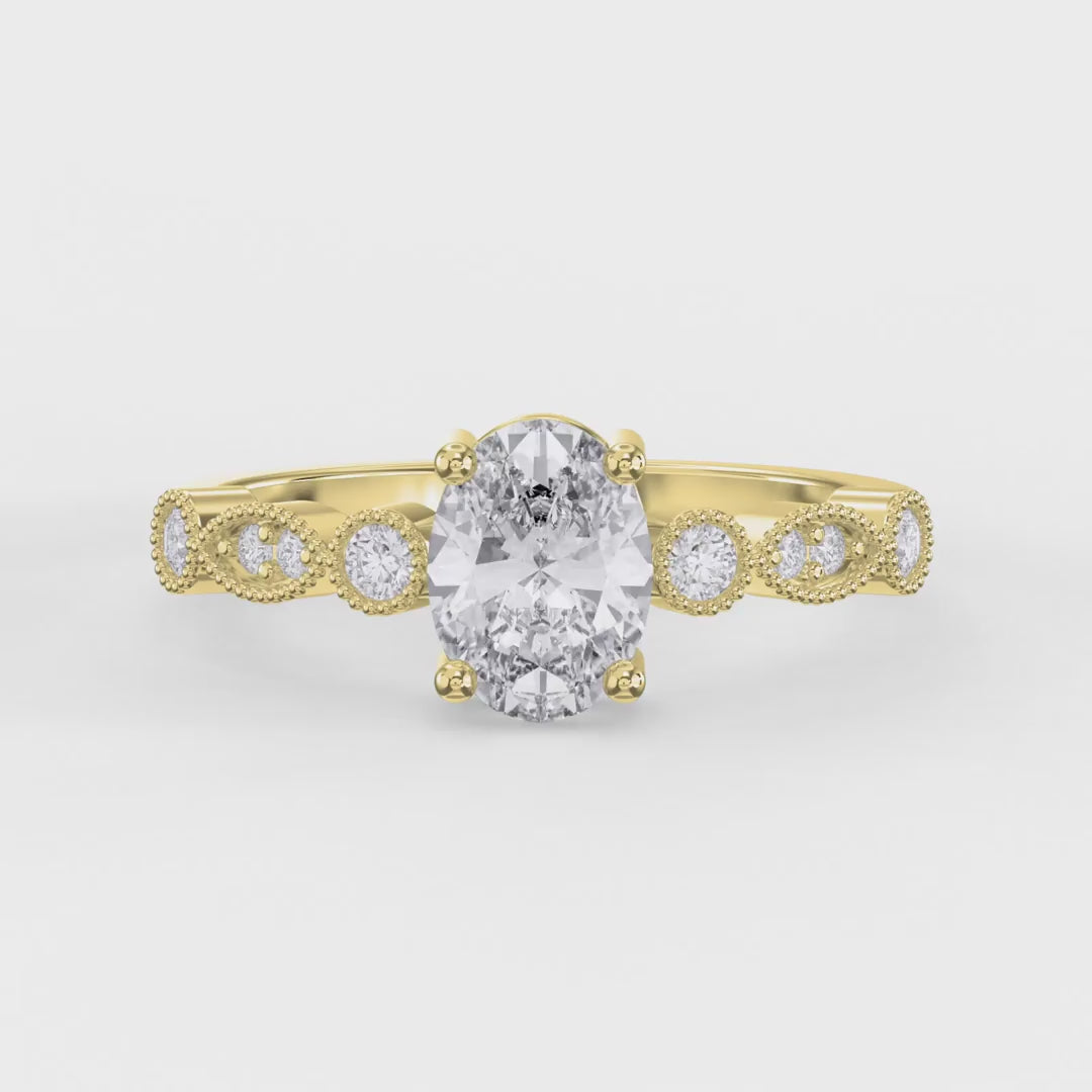 Heritage Lace Oval Ring