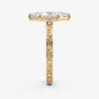 Élan Fleur Dutch Marquise Diamond Botanical Vintage Ring